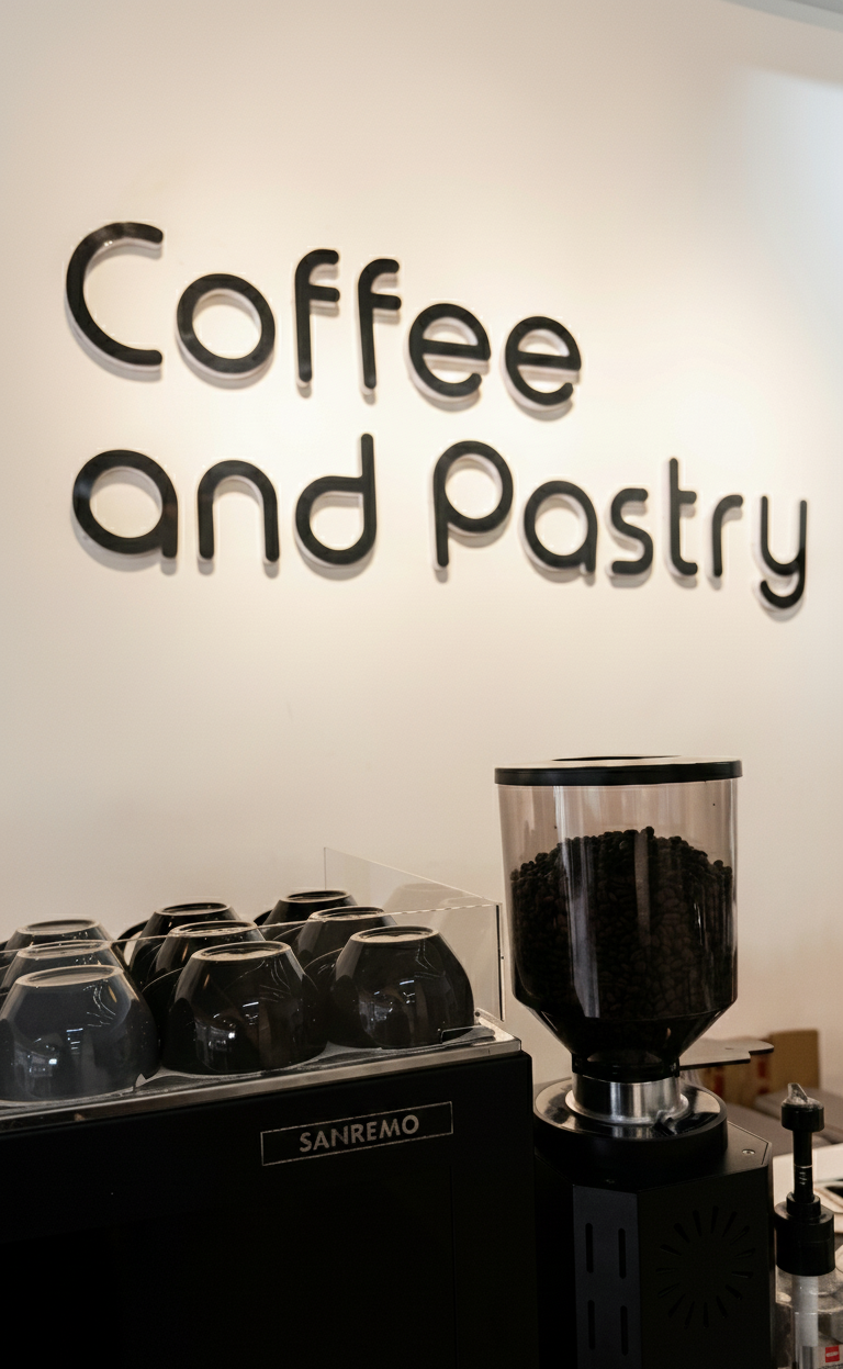 Coffee bar area